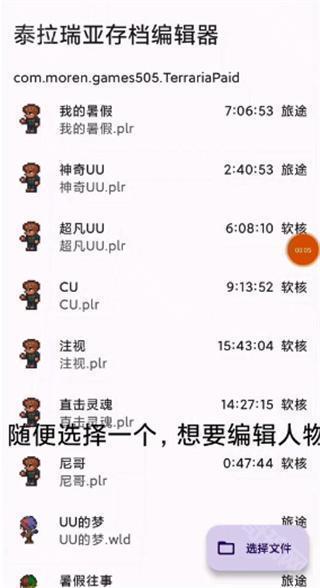 泰拉瑞亚存档编辑器手机版